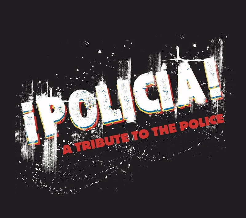 Various Artists - Policia!: A Tribute to the Police [Indie Exclusive limited Edition Red Blue and White LP]