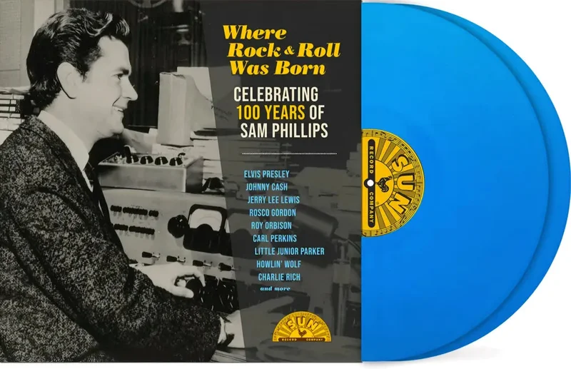 Various Artists - Where Rock 'n' Roll Was Born: Celebrating 100 Years of Sam Phillips [RSD Essential Indie Colorway Sky Blue 2LP]