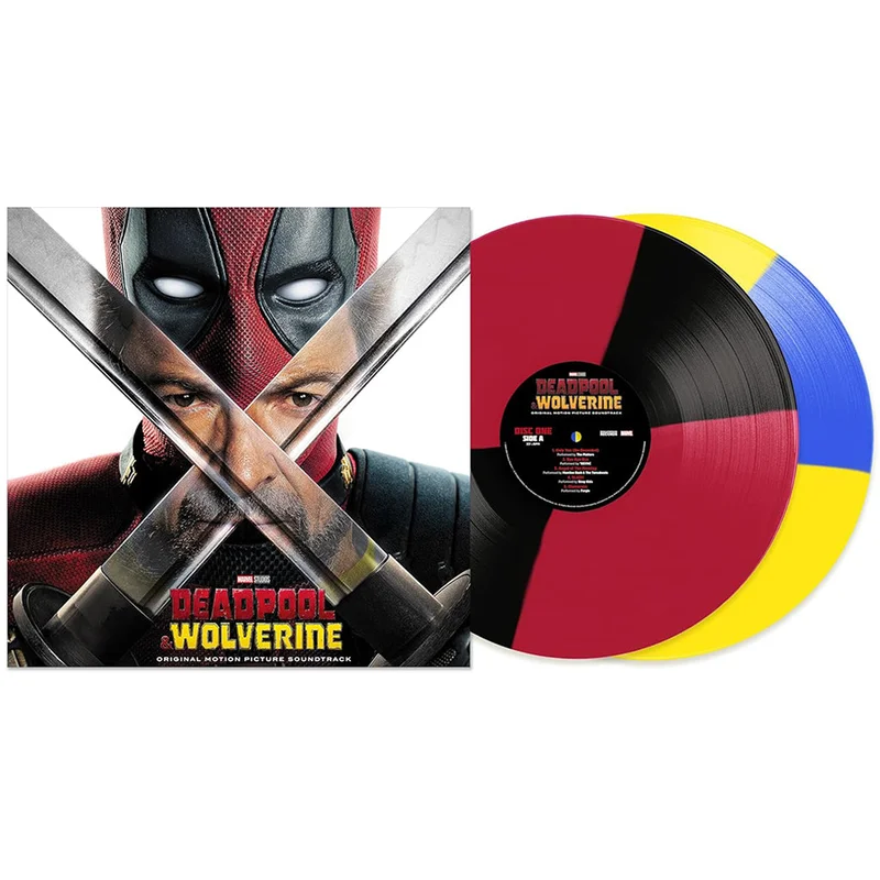 VARIOUS - Deadpool & Wolverine (Original Soundtrack) - 2LP - Red & Black / Yellow & Blue Vinyl [JUL 30]