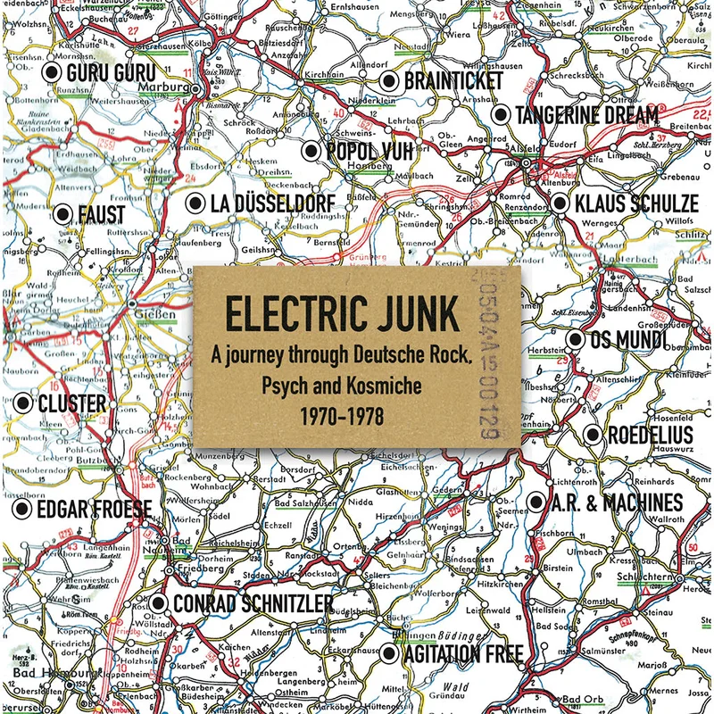 VARIOUS - Electric Junk: Deutsche Rock, Psych and Kosmiche 1970-1978 - 4CD Clamshell Box Set