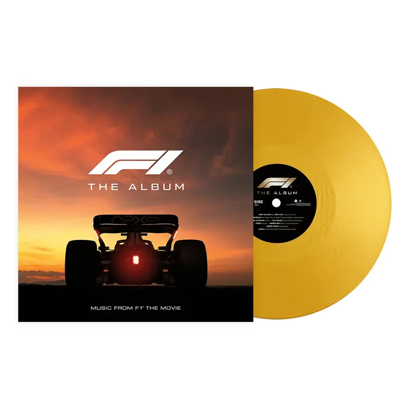 VARIOUS - F1 The Album (Music From 'F1 The Movie') - LP - Gold Vinyl