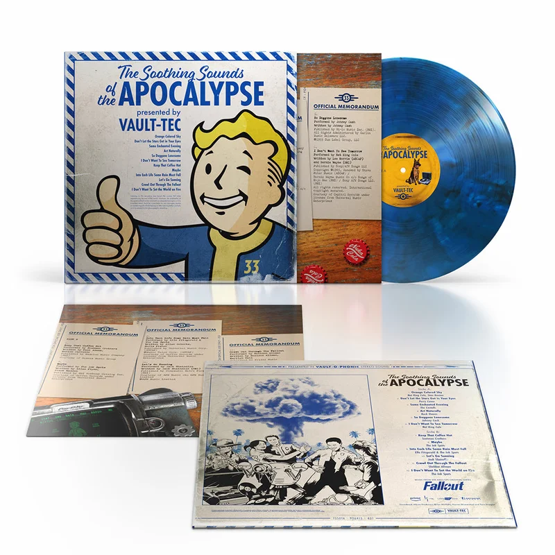 VARIOUS - Fallout: The Soothing Sounds Of The Apocalypse (Amazon Prime TV Series Soundtrack) - LP - Blue Smoke Vinyl [DEC 6]