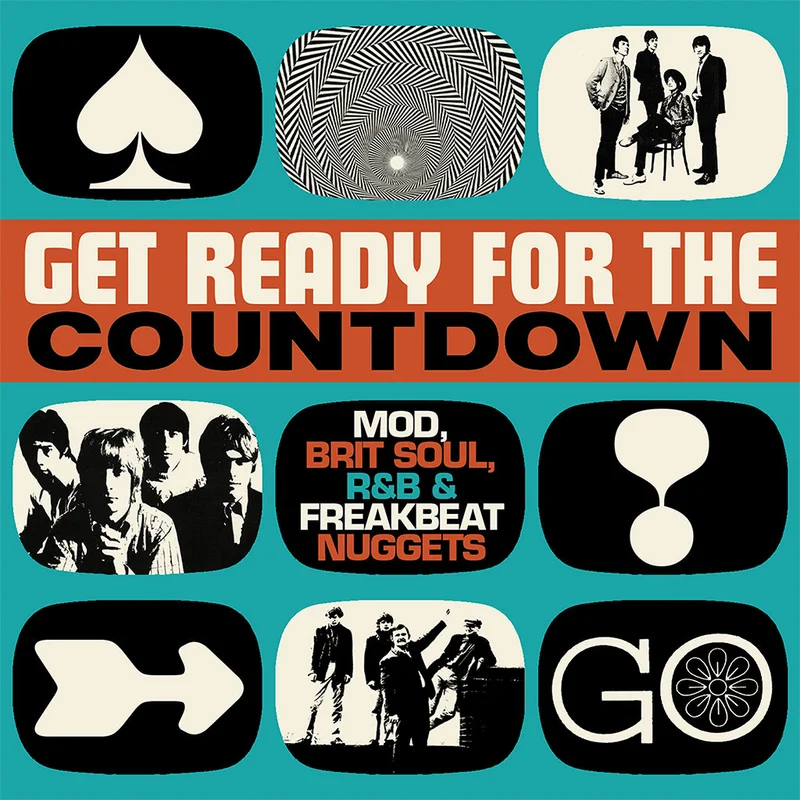 VARIOUS - Get Ready For The Countdown Mod, Brit Soul, R&B & Freakbeat Nuggets - 3CD Box Set