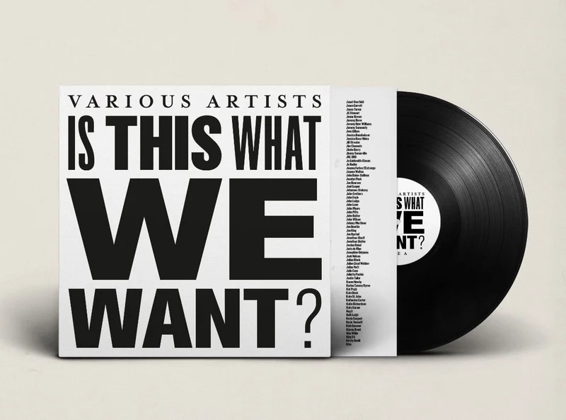 VARIOUS - Is This What We Want? - 1000 Artists - LP - Black Vinyl [FEB 13]