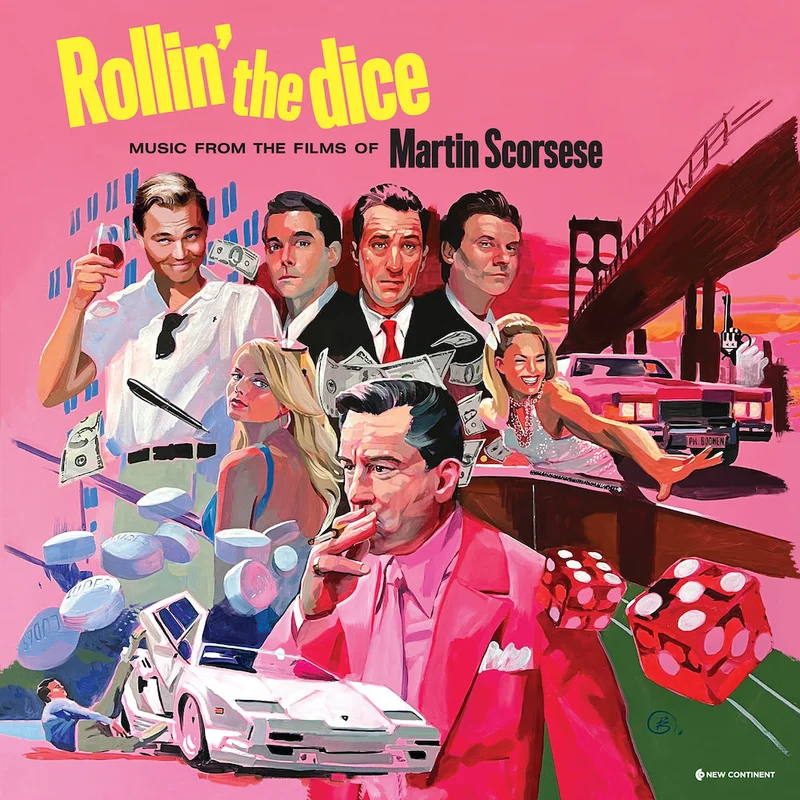 VARIOUS - Rollin' The Dice - Music From The Films Of Martin Scorsese - LP - Green Vinyl