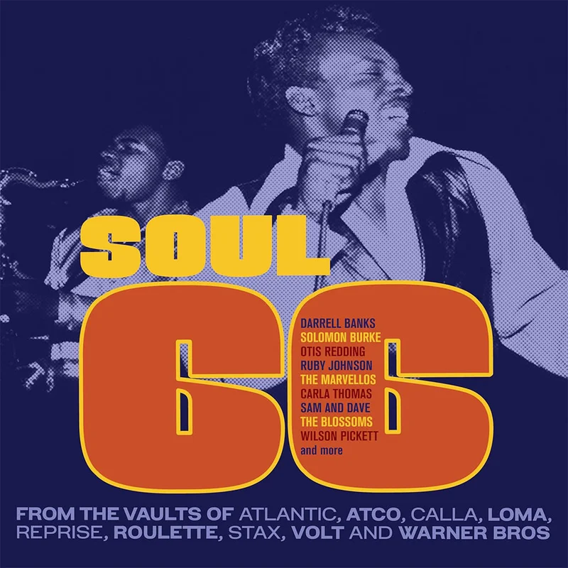 VARIOUS - Soul 66 (From The Vaults Of Atlantic, Atco, Calla, Loma, Reprise, Roulette, Stax, Volt and Warner Bros) 3CD Clamshell Box Set