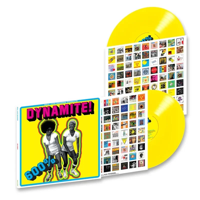 VARIOUS / SOUL JAZZ PRESENTS - 600% Dynamite - 2026 Edition - 2LP - Transparent Yellow Coloured Vinyl [FEB 20]