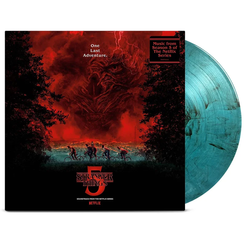 VARIOUS - Stranger Things 5 (Soundtrack From The Netflix Series) - LP - 'Sea Blue Smoke' Colour Vinyl [JAN 30]