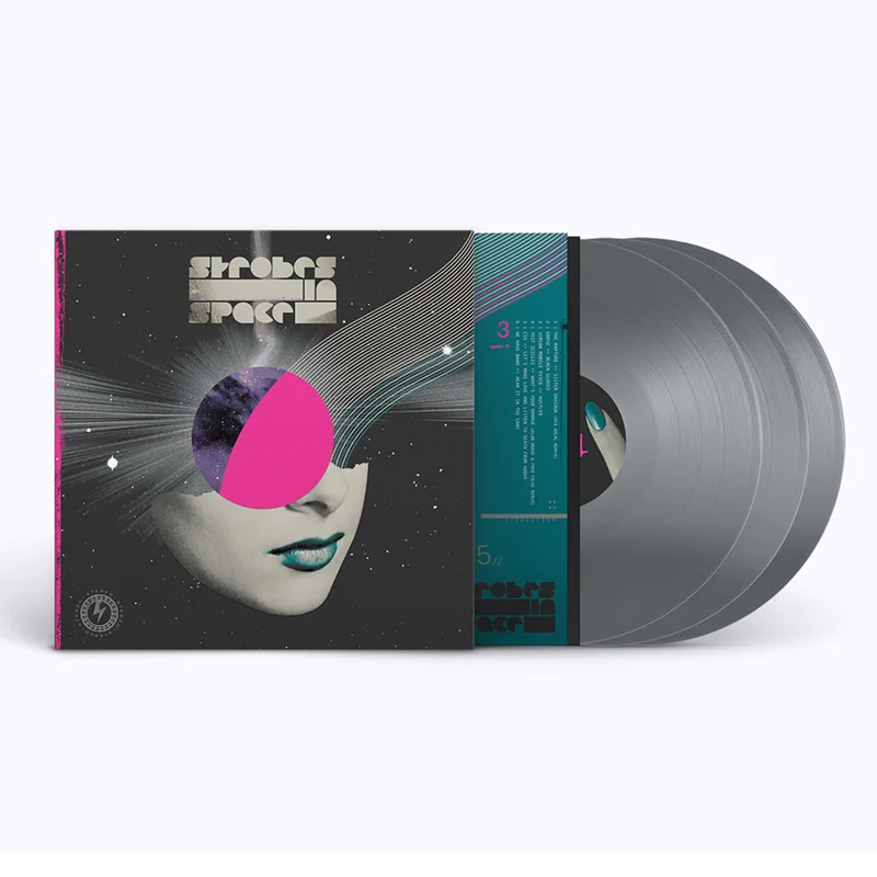 VARIOUS - Strobes In Space (Indie Sleaze, Nu Rave & Future Disco 2000-2009) [Deluxe] - 3LP - 'Orbit Silver' Vinyl