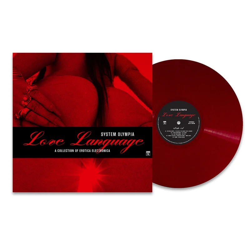 VARIOUS - System Olympia - Love Language (A Collection Of Erotica Electronica) - 2LP - 'Velvet Red' Colour Vinyl