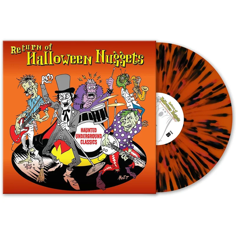 VARIOUS - The Return Of Halloween Nuggets - LP - Orange with Black Splatter Vinyl
