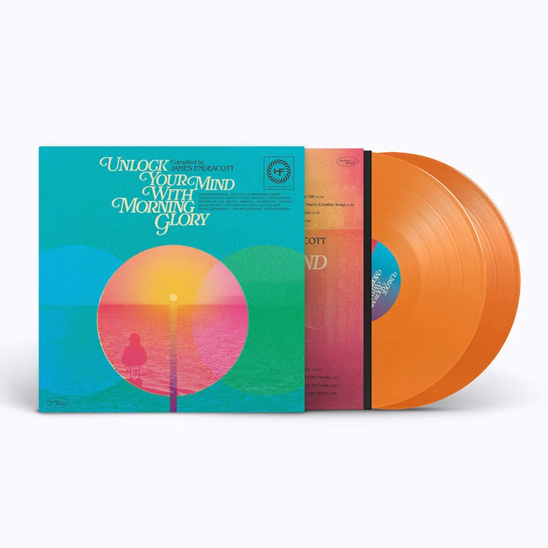 VARIOUS - Unlock Your Mind With Morning Glory  Compiled by James Endeacott - 2LP - 'Sunbeam Orange' Colour Vinyl