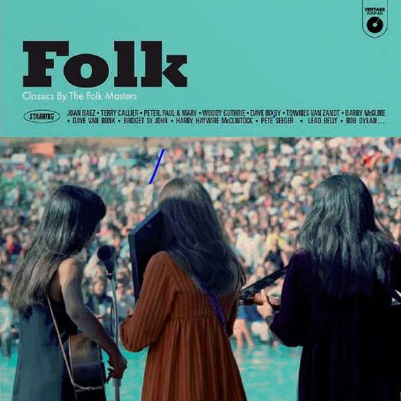 VARIOUS - Vintage Sounds: Folk (Classics By The Folk Masters) - LP - Vinyl [OCT 10]