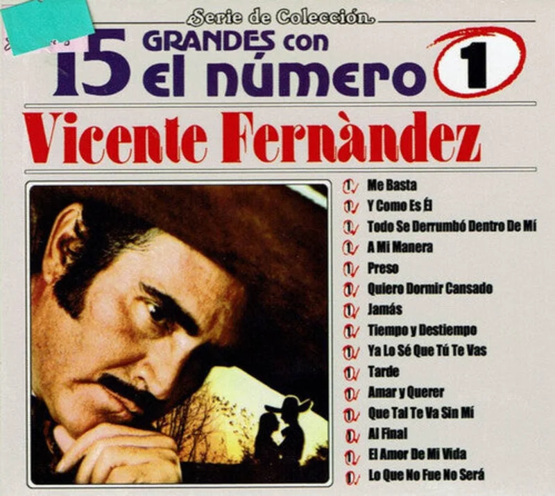 Vicente Fernandez - 15 Grandes Con El Numero 1 [Import] [CD]