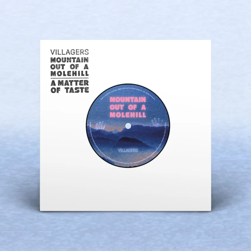 VILLAGERS - Mountain out of a Molehill / A Matter of Taste - 7"- Vinyl