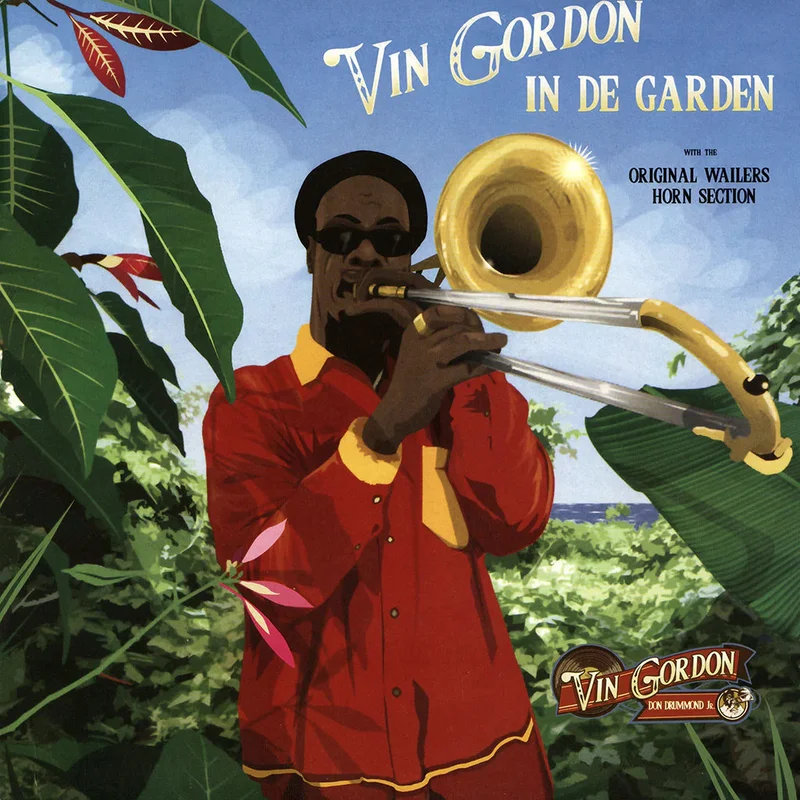 VIN GORDON - In De Garden - LP - Black Vinyl