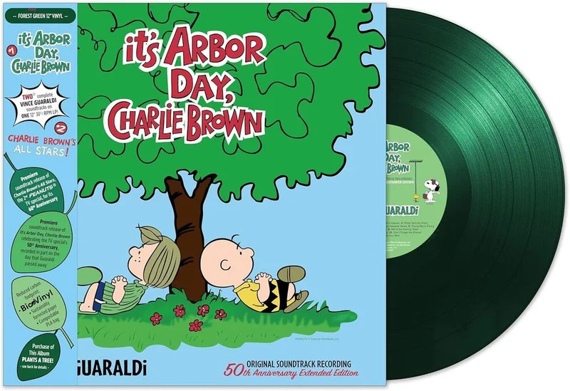 Vince Guaraldi - It's Arbor Day, Charlie Brown / Charlie Brown's All Stars! (OST Recordings) (50th Extended/60th Anniversary Ed) [Forest Green]
