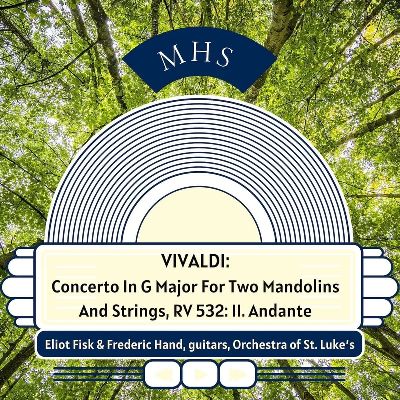 Vivaldi  Concerto In G For 2 Mand