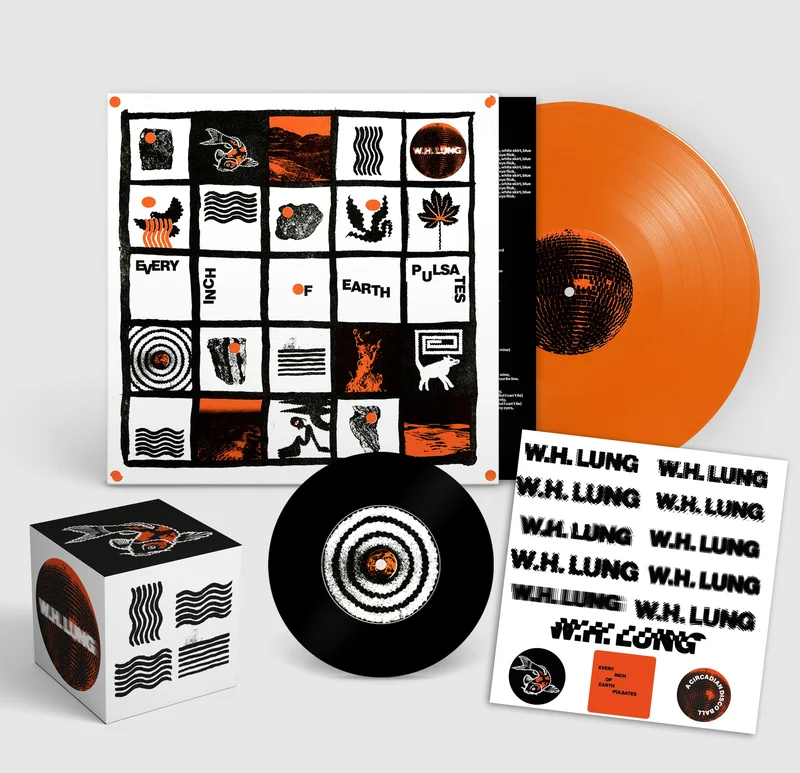 W.H. LUNG - Every Inch of Earth Pulsates - LP - Vinyl - Dinked Edition #306