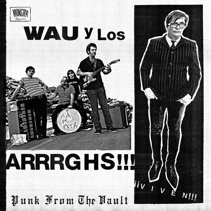 WAU Y LOS ARRRGHS!!! - Viven!!! (Reissue feat. new artwork) - LP - Vinyl