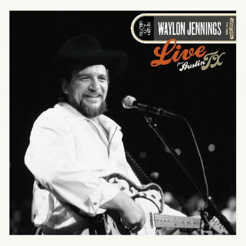 Waylon Jennings - Live From Austin, TX '84 - LP