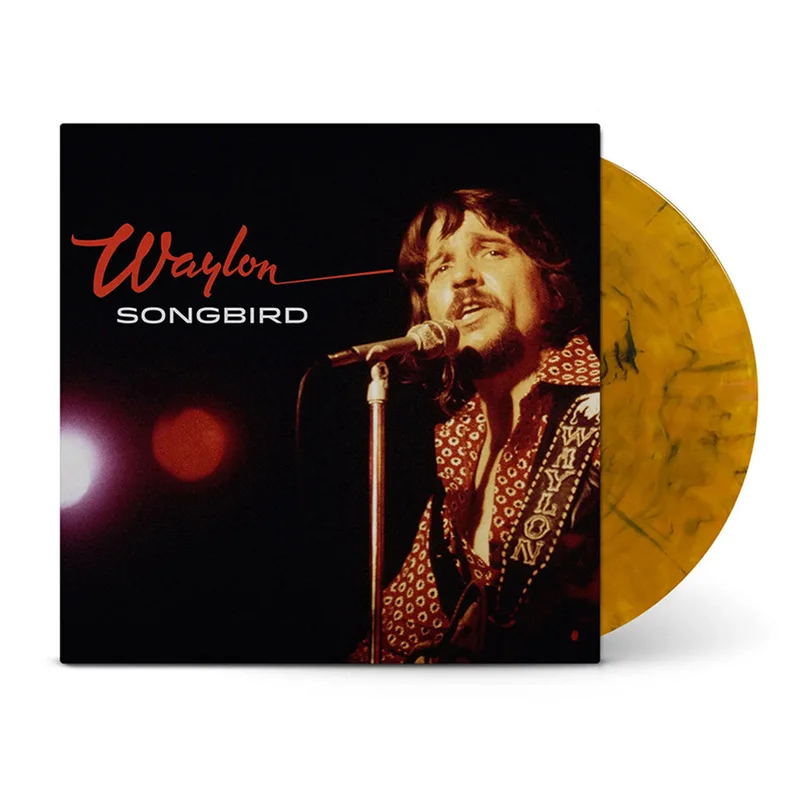WAYLON JENNINGS - Songbird - LP - 'Tiger's Eye' Colour Vinyl