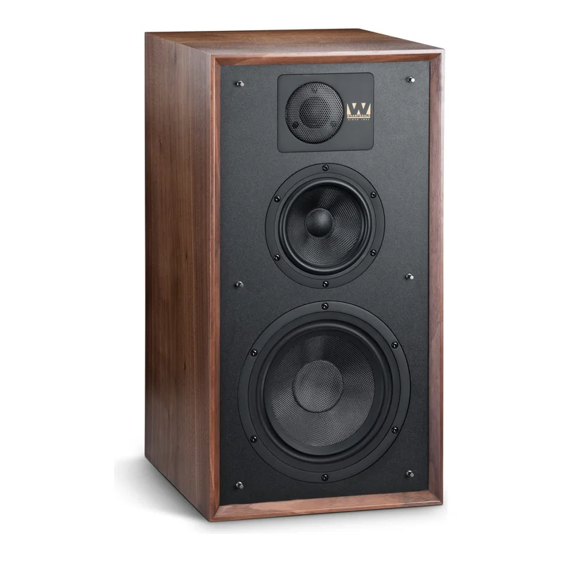 Wharfedale - Linton 85th Anniversary Walnut Bookshelf Speakers Satin Walnut