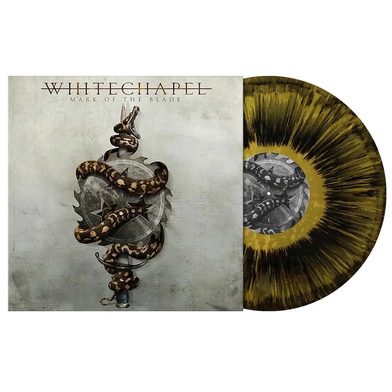 WHITECHAPEL - Mark Of The Blade (Reissue) - LP - 'Gold Metallic Black Dust' Coloured Vinyl [APR 10]