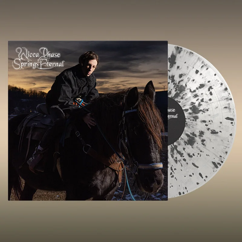 WICCA PHASE SPRINGS ETERNAL - Wicca Phase Springs Eternal - LP - Cloudy Clear w/ Black Splatter Vinyl