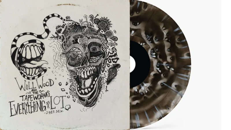 Will Wood  & The Tapeworms - Everything Is A Lot [Indie Exclusive Black Ice Splatter Vinyl]