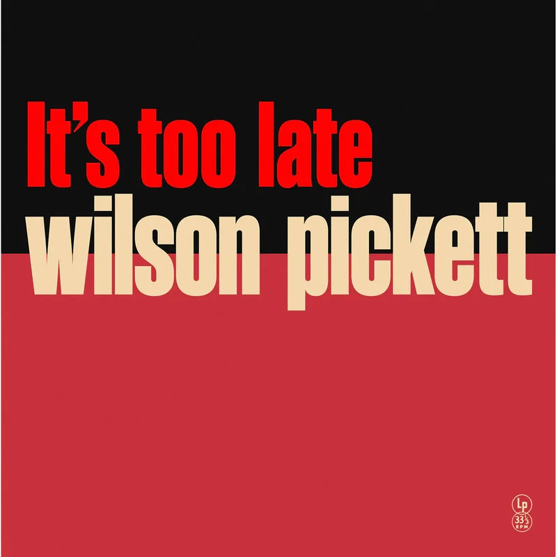 WILSON PICKETT - It's Too Late (Reissue) - LP - Yellow Vinyl