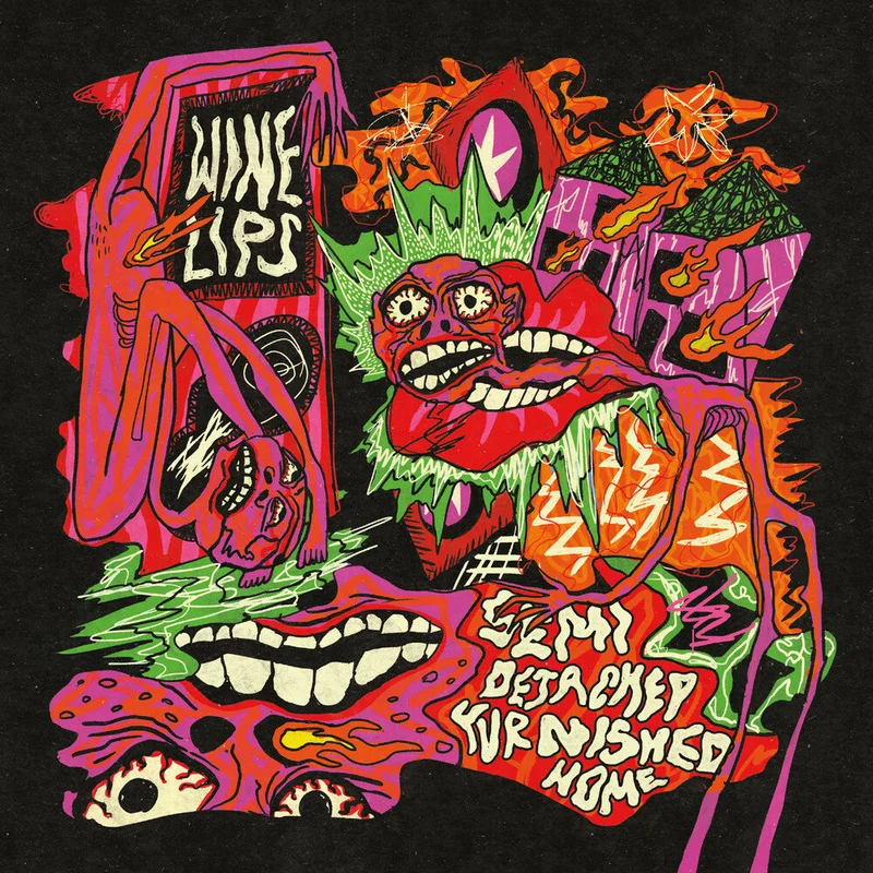 Wine Lips - Semi-Detached Furnished Home [Colored Vinyl] [Limited Edition] (Purp)
