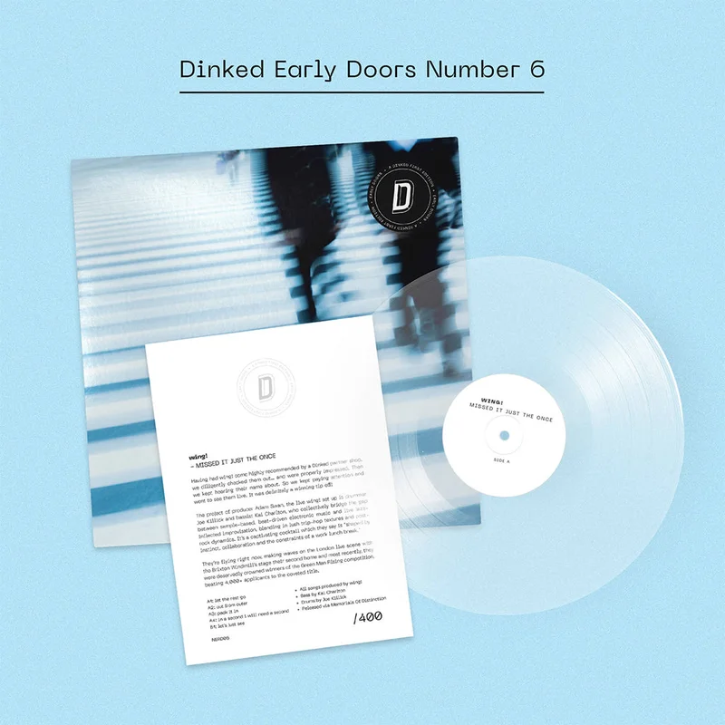 wing! - Missed It Just The Once - 12'' EP - Vinyl - Dinked Early Doors Edition #06 [FEB 27]