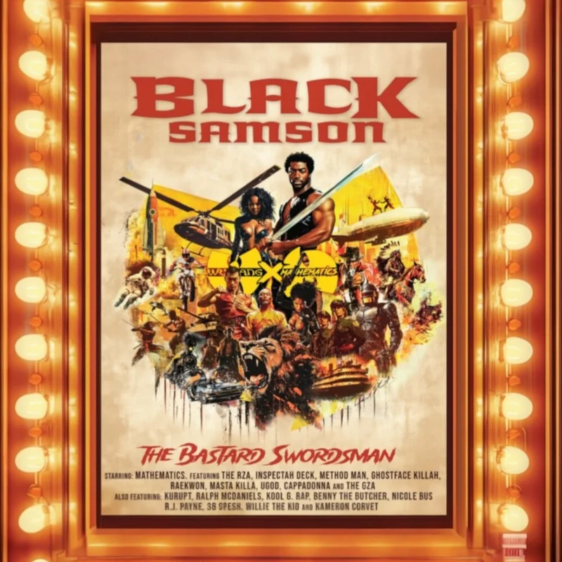 Wu-Tang And Mathematics - Black Samson, The Bastard Swordsman: Wu-Tang, The Saga Continues Collection -  [180g LP]