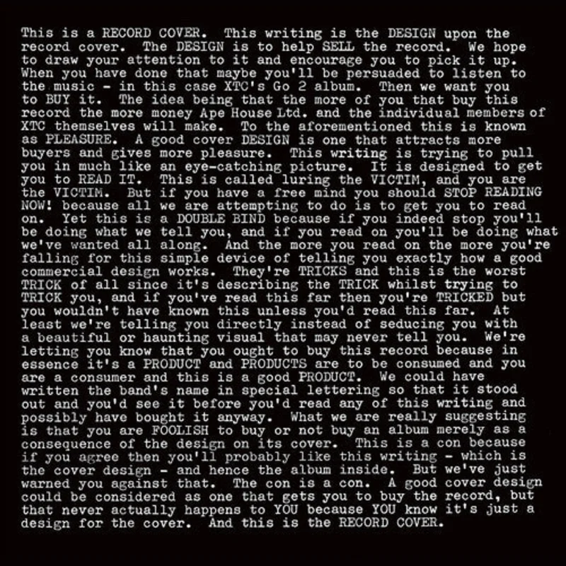 XTC - GO2 - LP