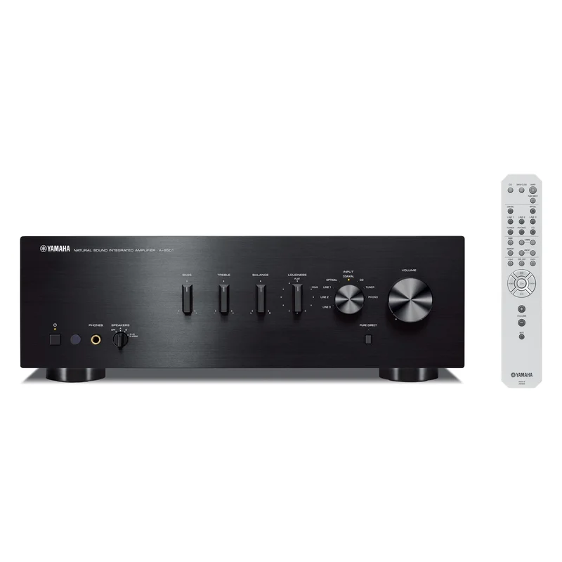 Yamaha - A-S501 Integrated Amplifier Black
