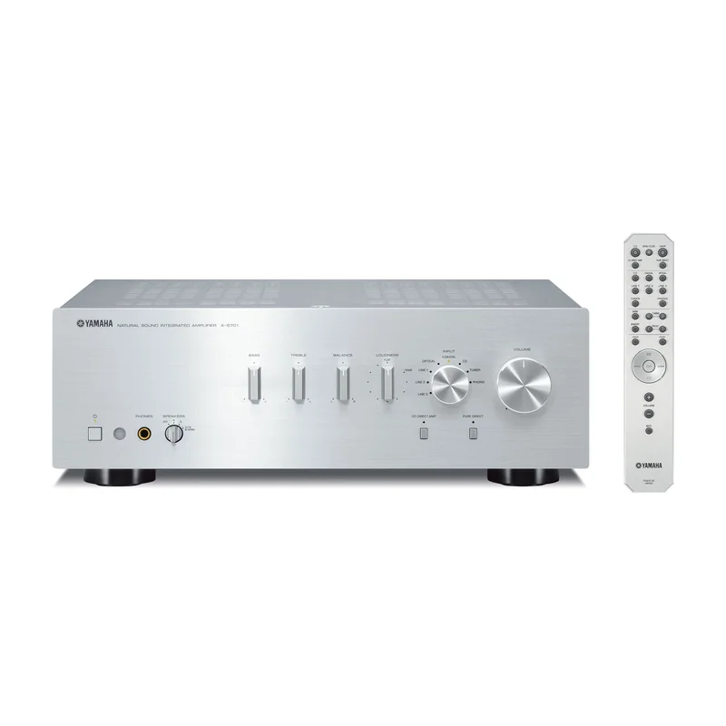 Yamaha - A-S701 Integrated Amplifier Silver