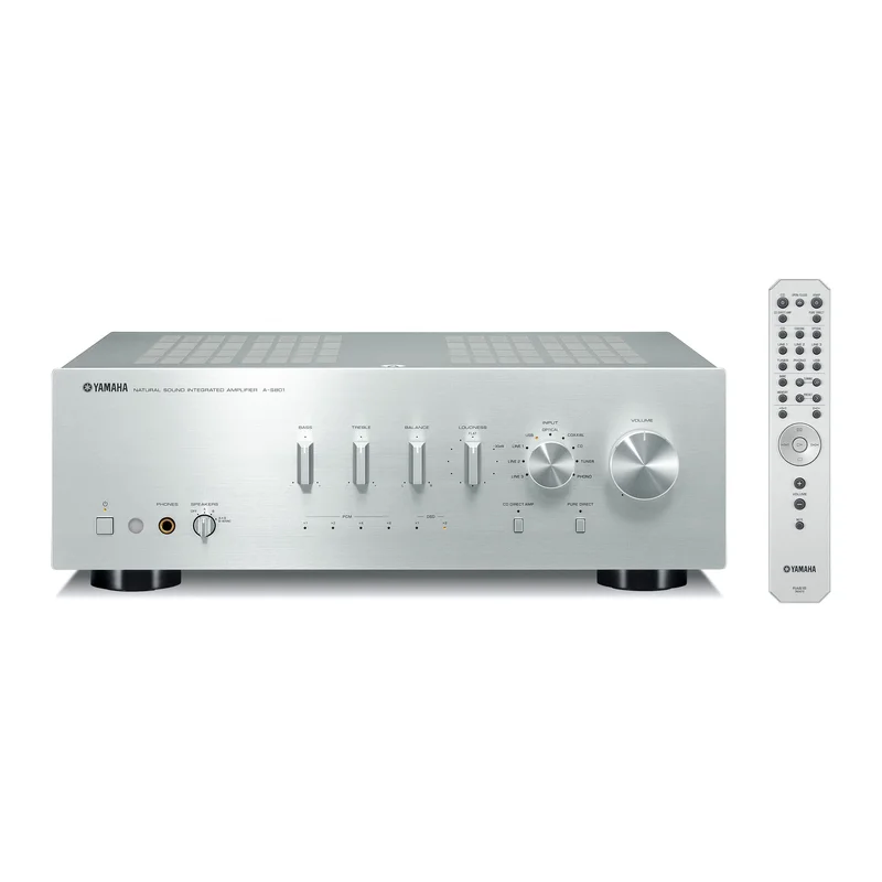 Yamaha - A-S801 Integrated Amplifier Black