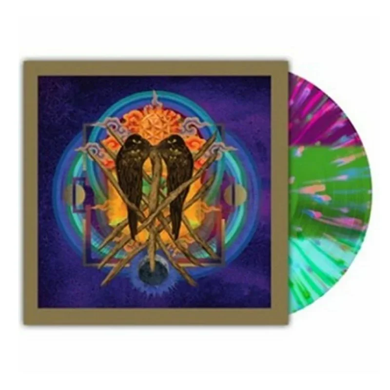 YOB - Our Raw Heart (2026 Repress) - LP - 'Deep Purple, Kelly Green & Electric Blue' Striped With Rainbow Splatter Vinyl [FEB 27]