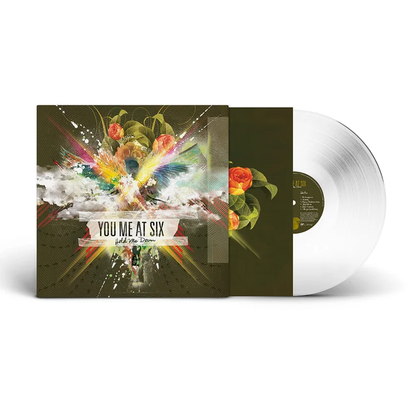 YOU ME AT SIX - Hold Me Down (Reissue) - LP - 180g Crystal Clear Vinyl