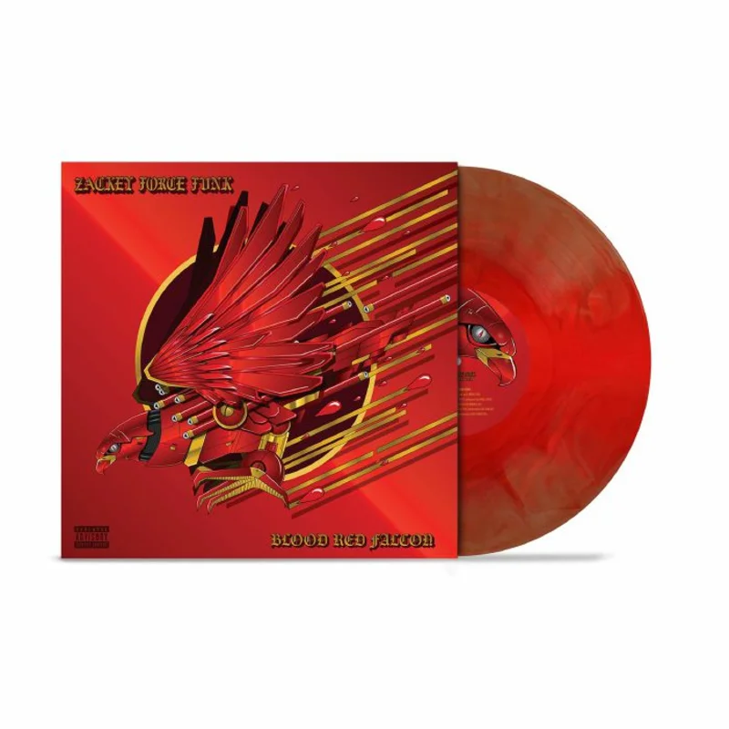 Zackey Force Funk - Blood Red Falcon (blood red Vinyl LP) PRE-ORDER