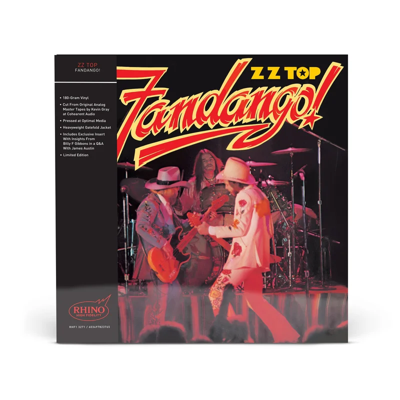 ZZ Top - Fandango! - Rhino Hi-Fi LP